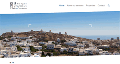 Desktop Screenshot of amorgos-realestate.com